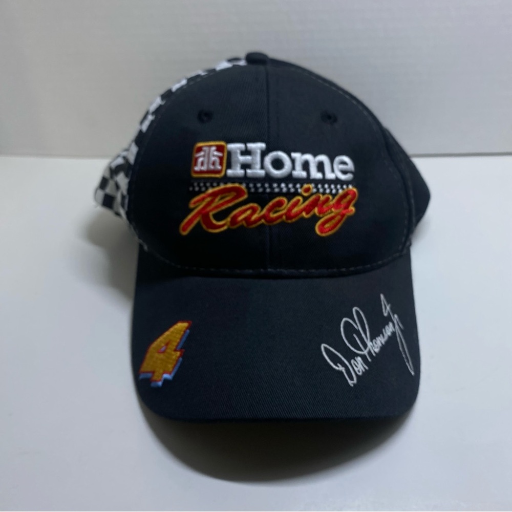 Home Nascar Racing Adjustable Cap Hat Don Thomson #4